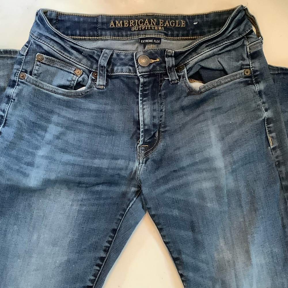 American Eagle Jeans Medium Wash Extreme Flex